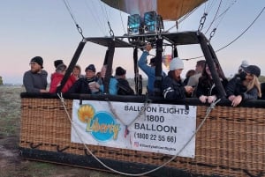 Varmluftsballongflygning i Avon Valley