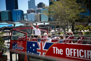 Perth Hop-on Hop-Off Bus Tour with Bell Tower Entry Ticket