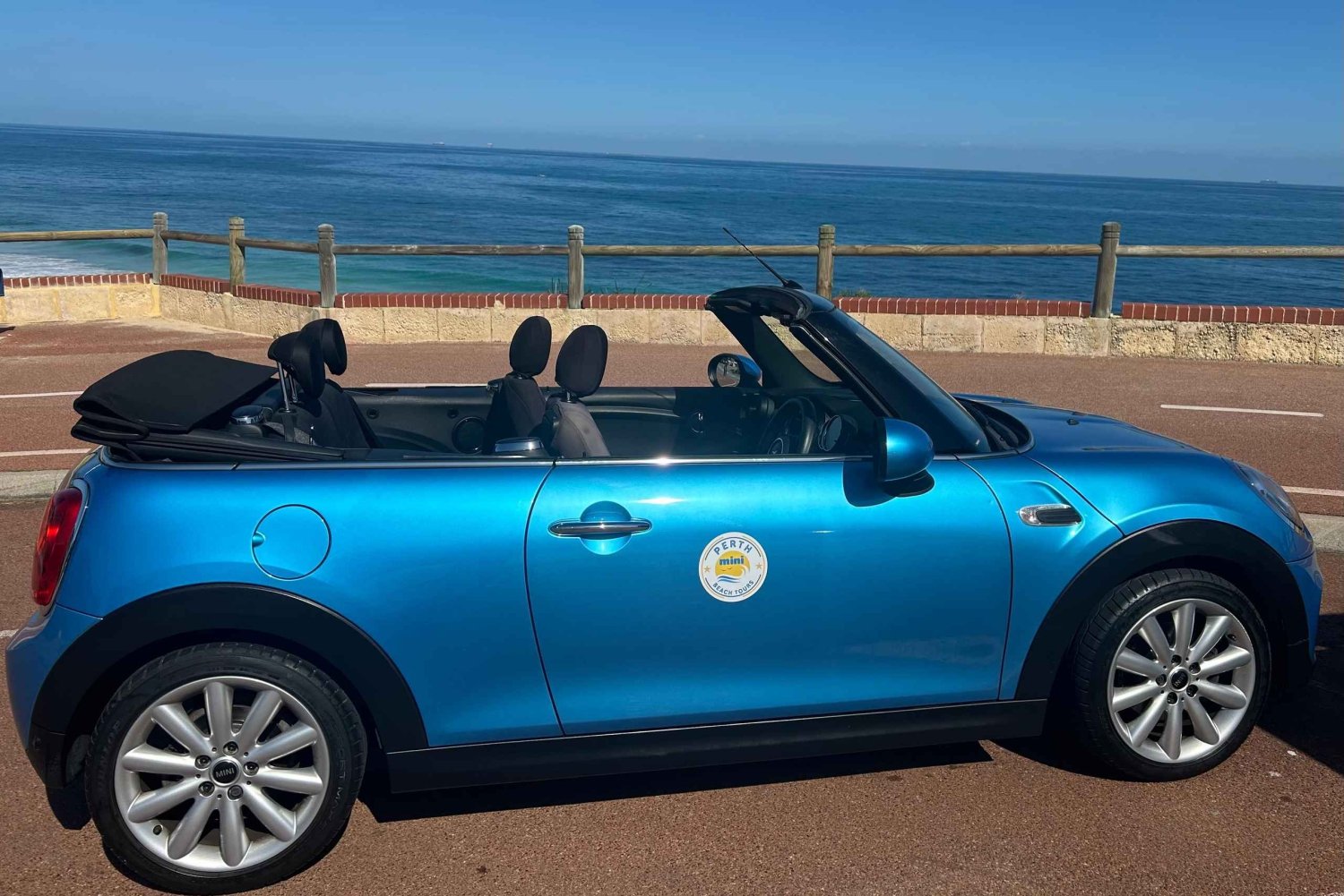 Perth: passeio pela costa de Perth num Mini Cooper descapotável