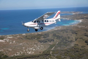 Perth: Sunset Scenic Flight over Perth and Rottnest Island