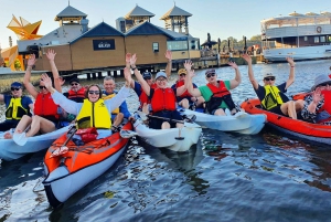 Perth: Kajaktocht op de Swan River met wijn en kaas