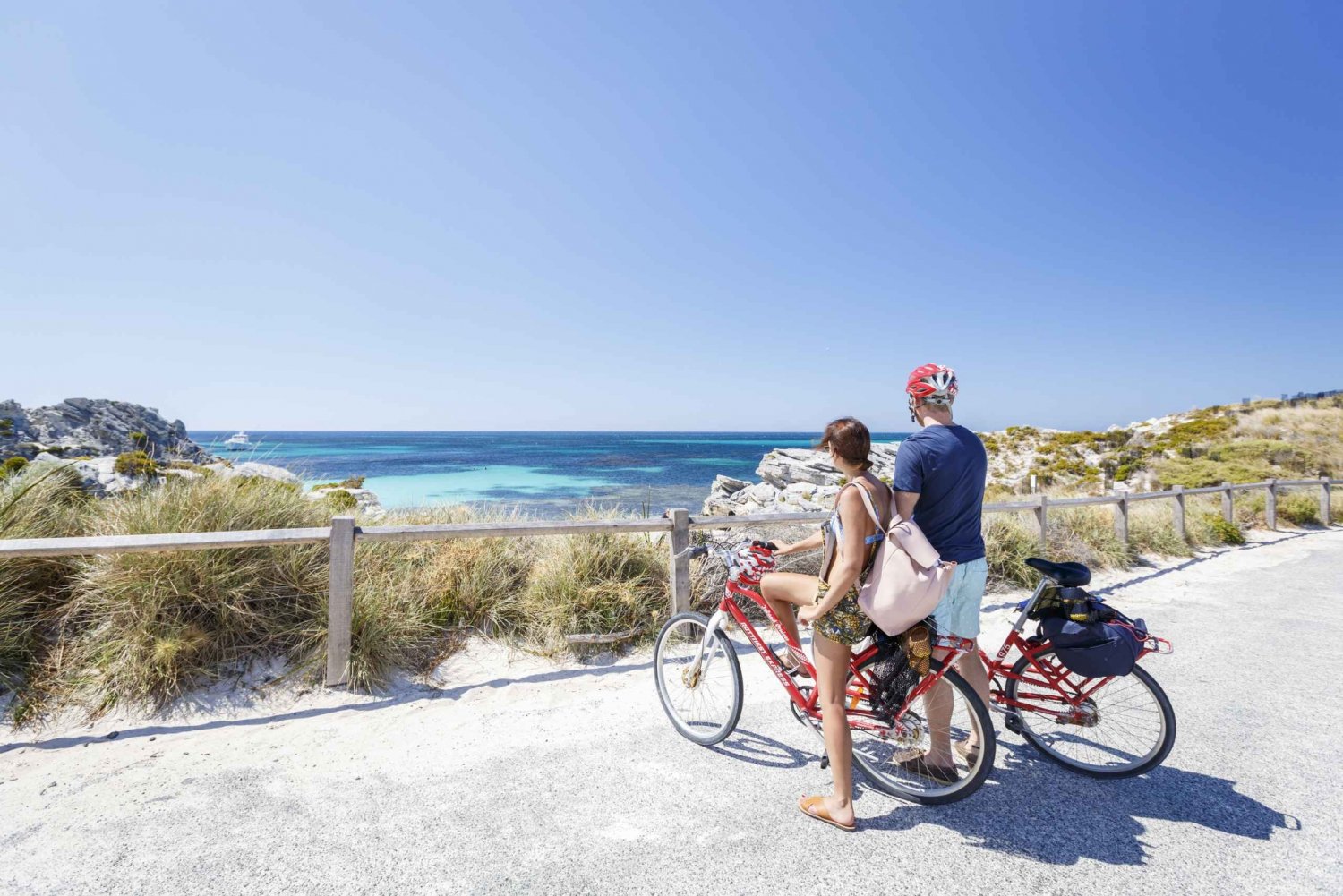 From Perth: Rottnest Island Ferry & Bike Trip