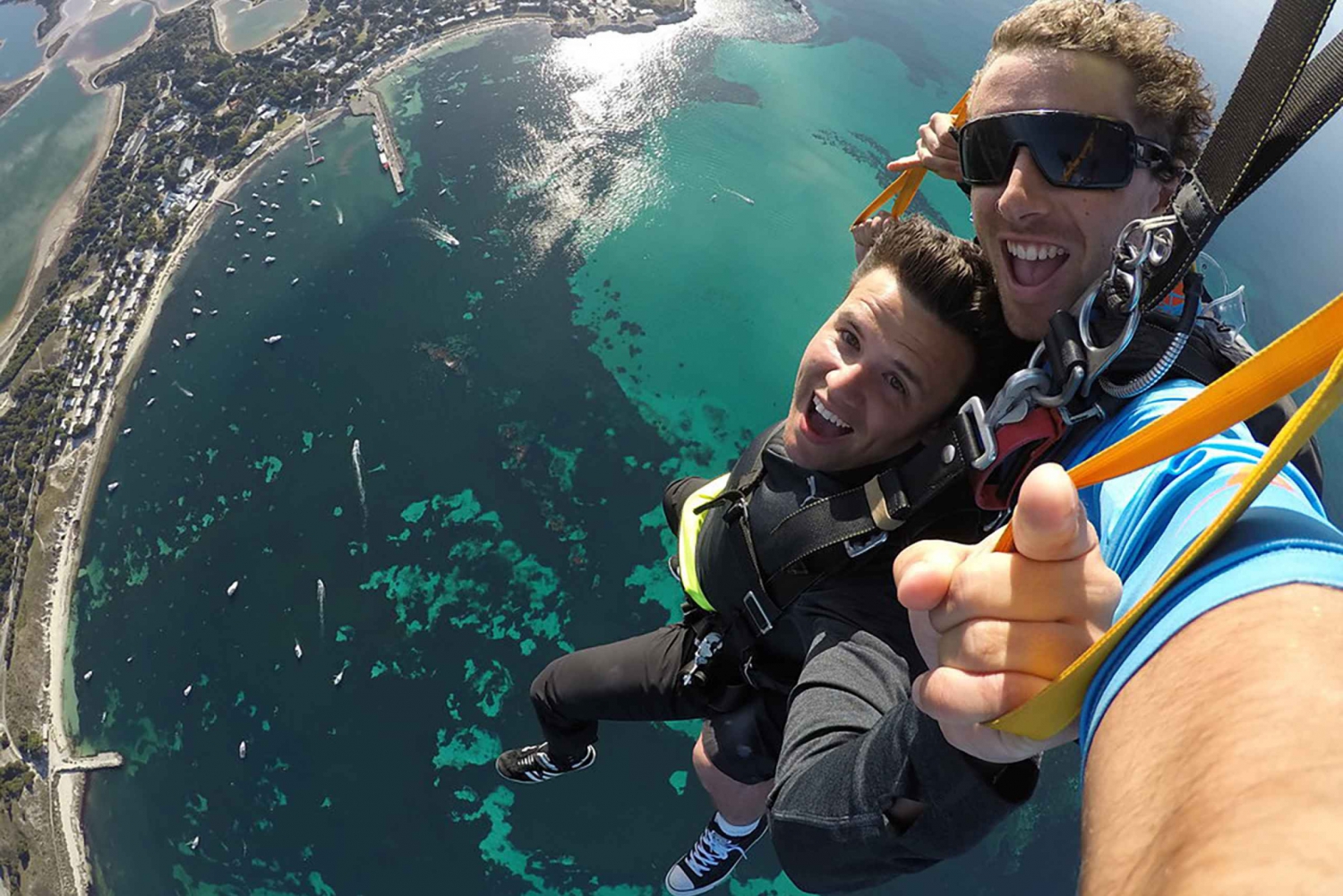 Rottnest: Skydiving and Return Ferry from Fremantle or Perth