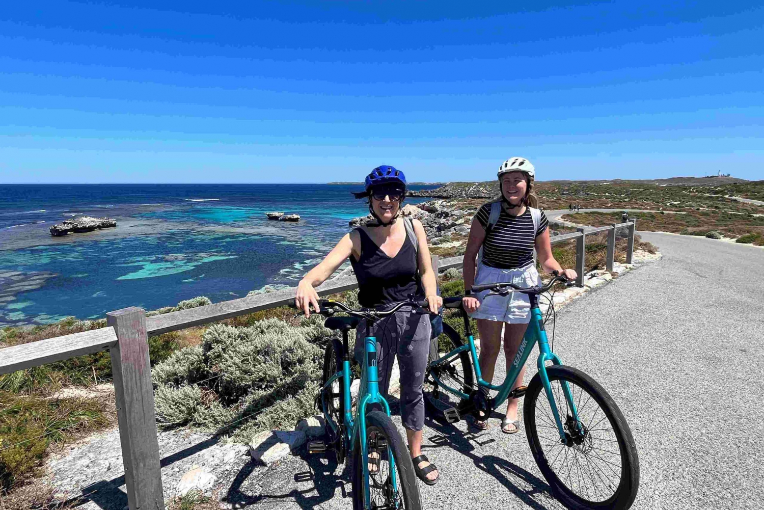 Bicicleta y ferry SeaLink de Perth a Rottnest