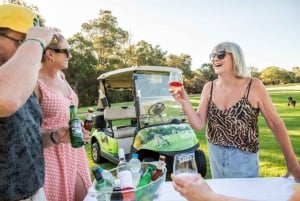 Swan Valley: Golfkar kangoeroe safari met minigolf en drankje