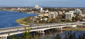Driving Around in Perth