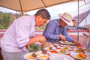 08h00 Partida da excursão à Montanha do Arco-Íris: Visita ao final da manhã