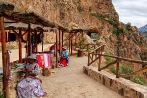 Från Arequipa: 2-dagars tur till Colca Canyon med avslutning i Puno