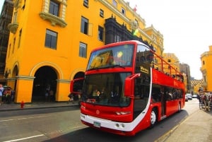 Lima: Panoraamakierros bussilla, kävelykierros ja katakombikierros