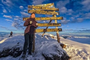 8-dagars vandring på Kilimanjaro Lemosho-rutten