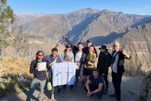 Arequipa: Tour di 2 giorni con trekking nel Canyon del Colca