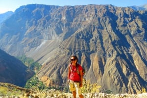 Arequipa: Tour di 2 giorni con trekking nel Canyon del Colca