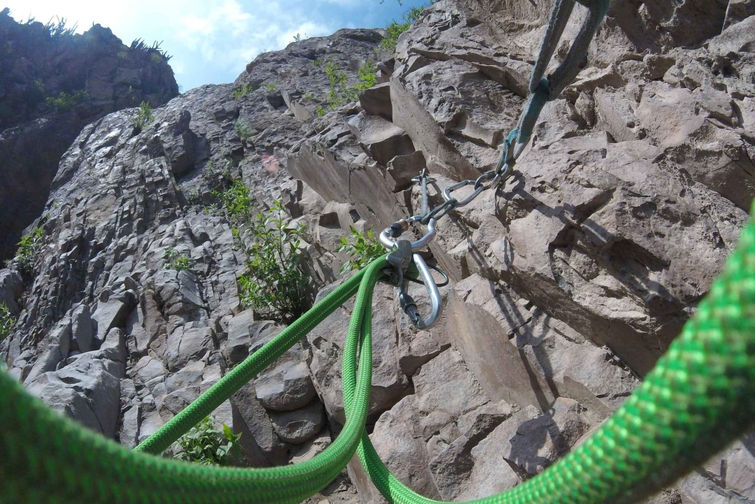 Arequipa: Calambucos Canyon Rock Climbing and Rappelling