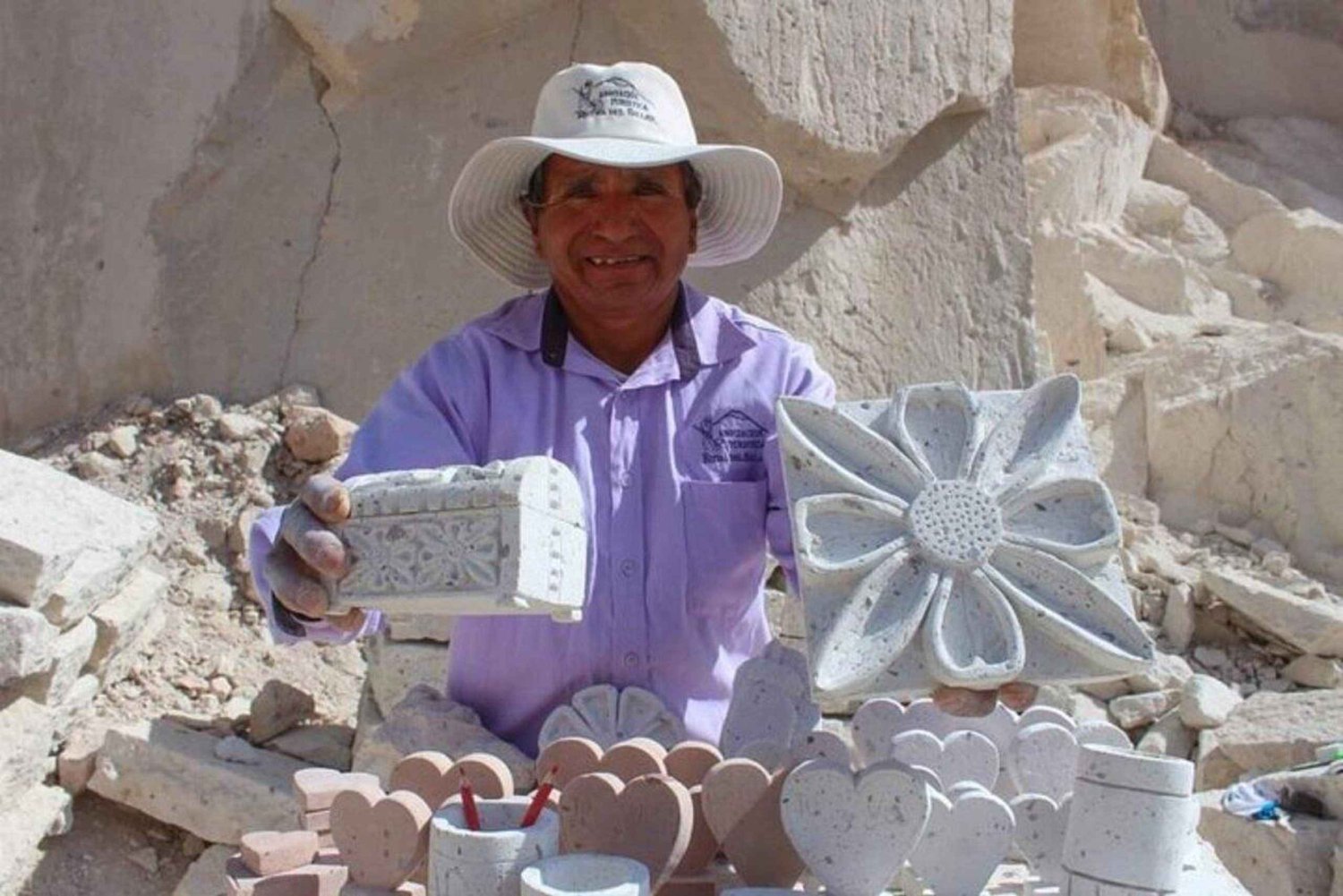 Arequipa: Sillarin reitti -matkapäivä noudolla