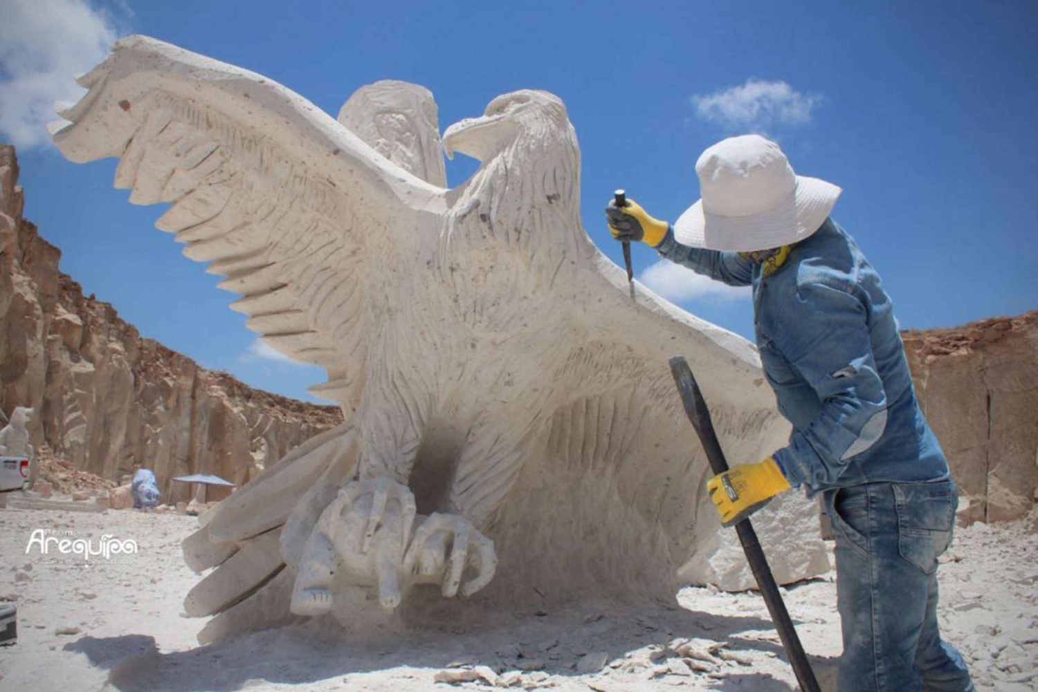 Arequipa: panoramautsikt över staden och sillarvägen