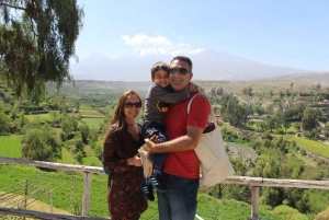 Arequipa: panoramautsikt över staden och sillarvägen