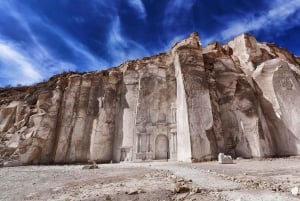Arequipa: Sillar-ruten, steinbrudd + Culebrillas-vandring