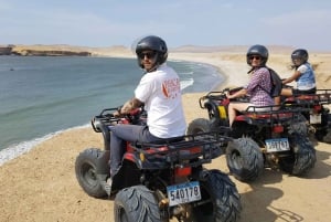 ATV Avontuur Ballestas Eiland en Paracas Nationaal Reservaat
