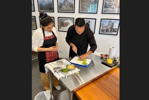 Autentisk matlagningskurs med 4 peruanska rätter + Pisco Sour