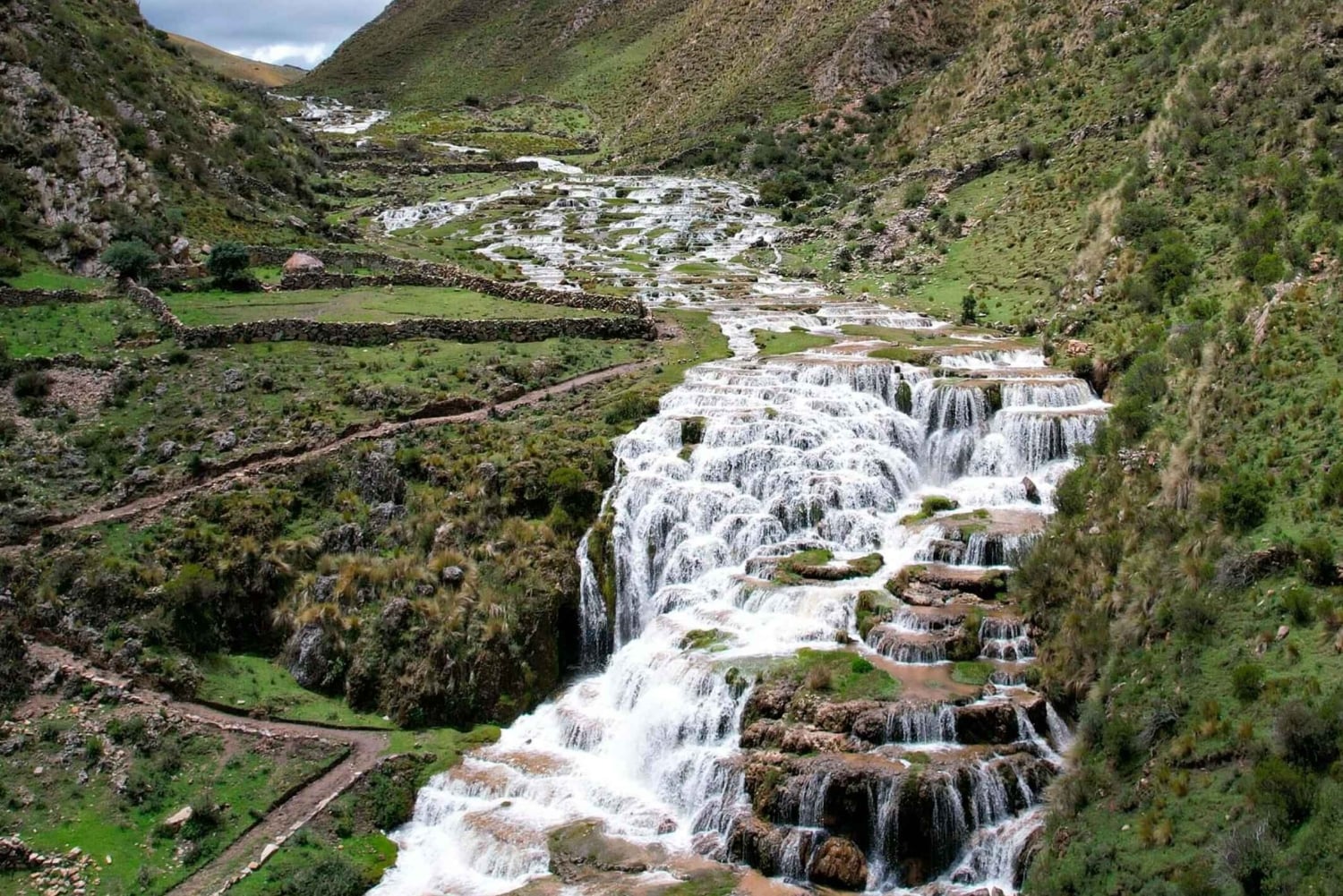 Ayacucho : Utflukt til Sarhua-fossens dal
