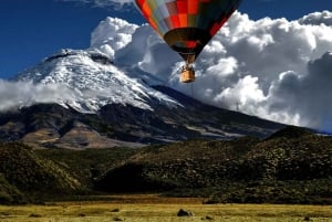 Lot balonem nad Cusco