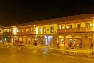 Best of Cusco: Night Tour, Pisco Sour Lessons, and Dinner