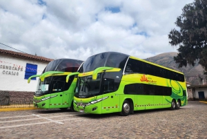 Bus de Puno a Cusco : Tourist Bus Ruta del Sol Puno Cusco