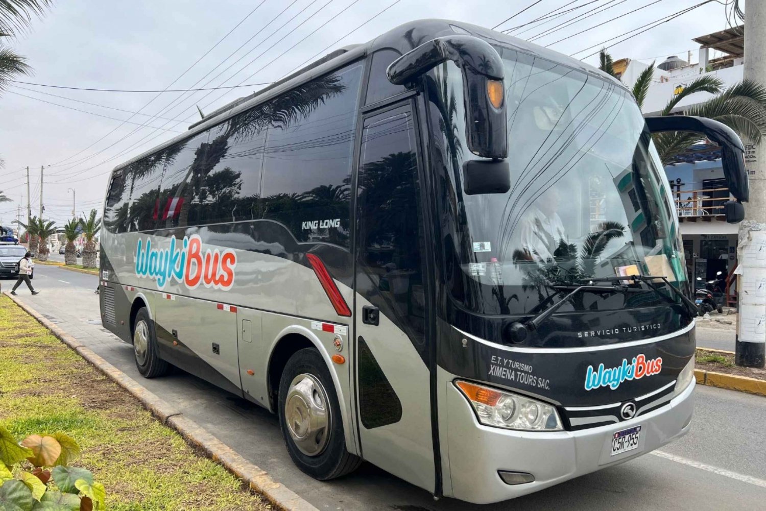 Bus Huacachina - Ica til Lima (fra: Huacachina) EN VEJ