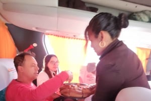 Ônibus Puno Cusco com almoço buffet