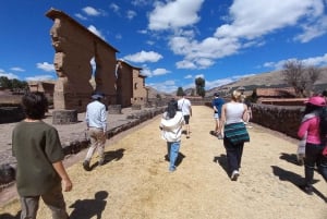 From Puno: Ruta del Sol by Tourist Bus from Puno to Cusco + Lunch
