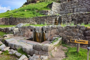 Cusco: Halvdagsutflykt med Sacsayhuaman och Q'enco