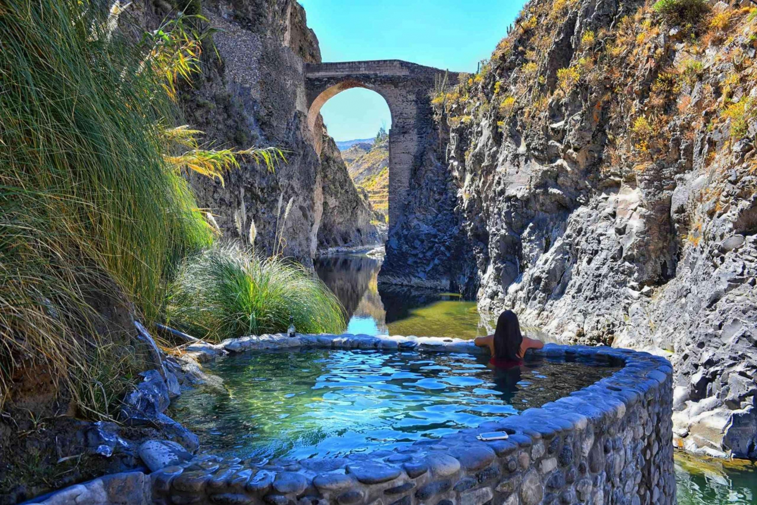 Vanuit Arequipa: Colca Vallei & Thermale Baden Reis in kleine groep