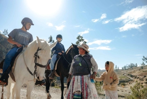 Colca: cabalgata con caballo de paso peruano