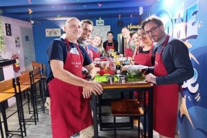Miraflores: Amazing Peruvian Cooking Class Ceviche Seafood and Pisco Sour