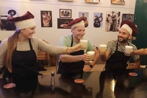 Cours de cuisine et visite du marché avec un chef local.