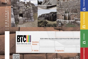 Cusco: 1, 2, or 10-Day Tourist Ticket with Hotel Delivery