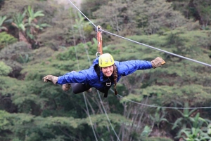 Cusco: 2-Day Biking, Rafting, Zipline & Jungle Capsule