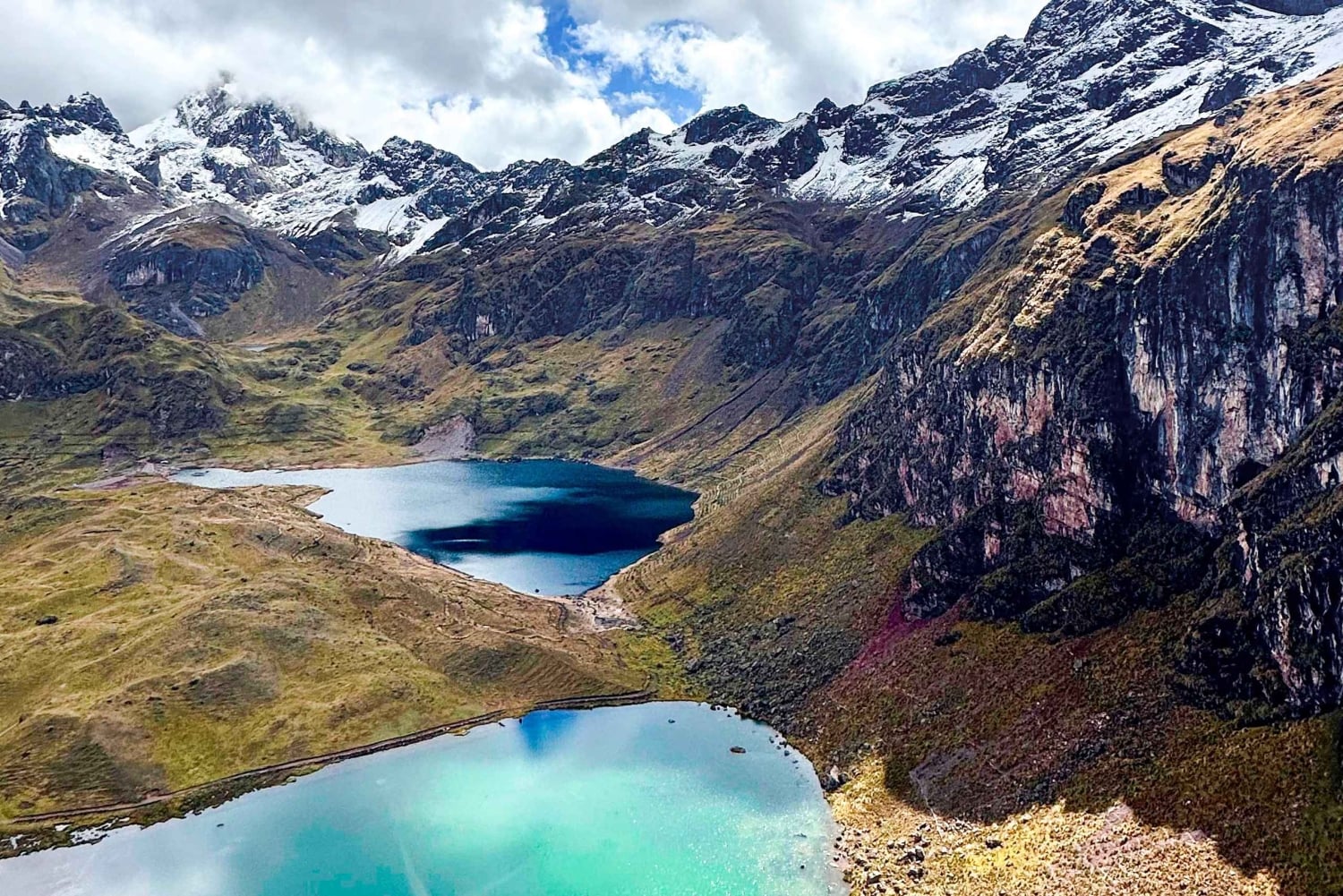 Cusco: trilha de 4 dias em Lares até Machu Picchu com trem panorâmico