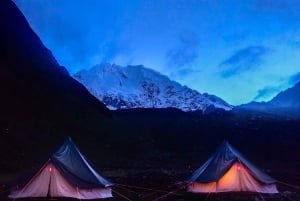 Cusco: 4-dages Salkantay Trek til Machu Picchu, panoramatog