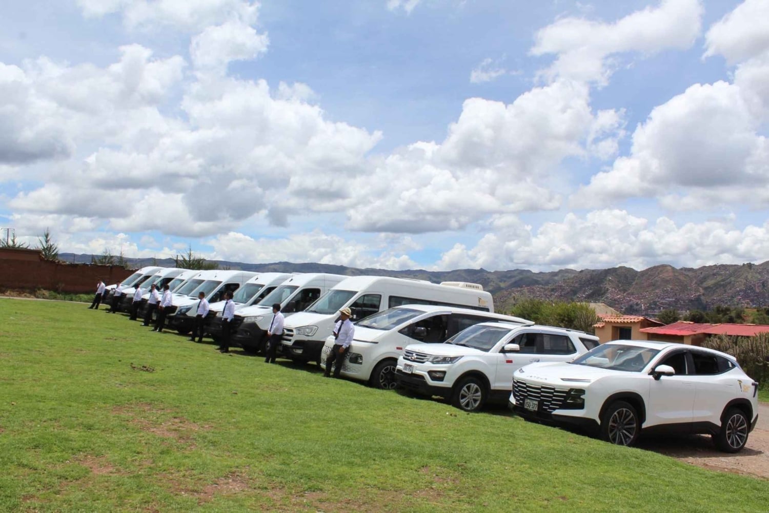 Cusco: Henting på flyplassen for grupper