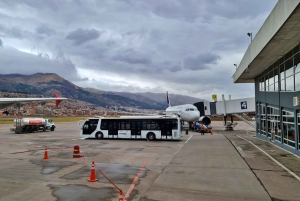 Cusco: Henting på flyplassen for grupper