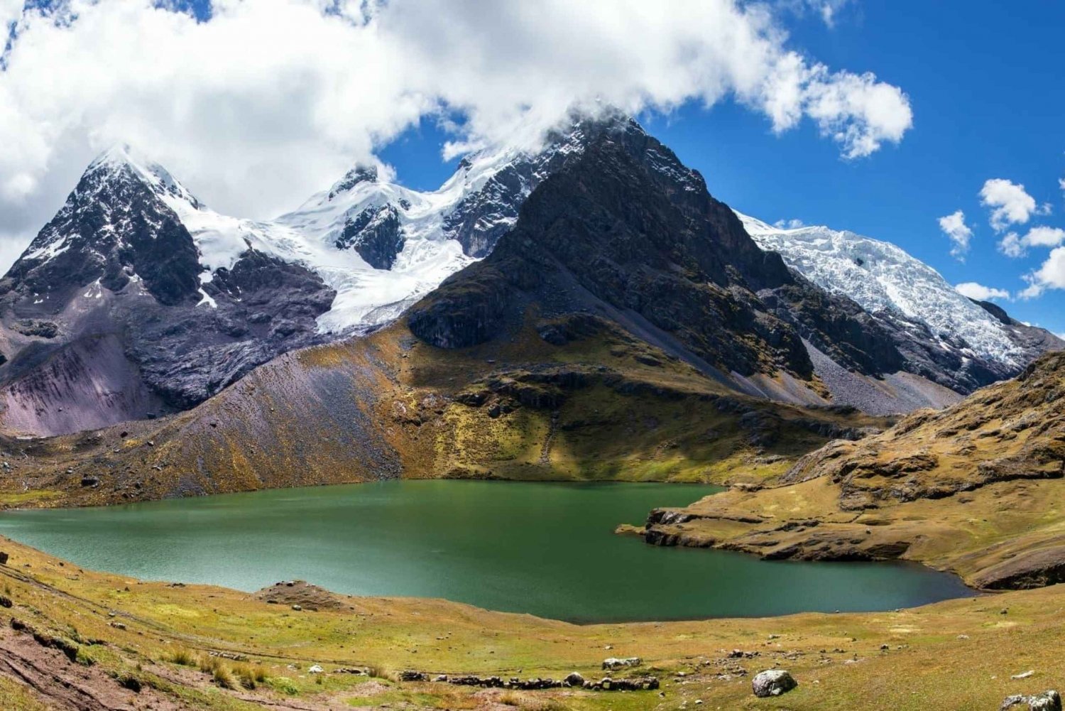 Cusco : Tour de l'Ausangate 7 lagunes avec sources d'eau chaude