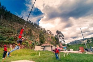 Cusco: Bungee Jump and Slingshot Combo Adventure