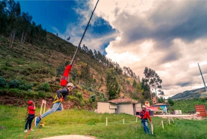 Cusco: Bungee Jump and Slingshot Combo Adventure