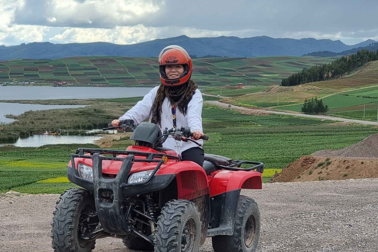 Cusco by ATV: Adventure to the Huaypo Lagoon and the Salt Flats of Maras