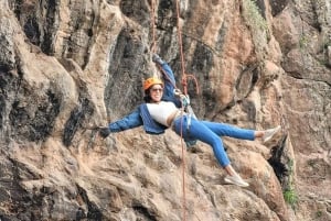 Cusco: Cachimayo Adventure Circuit med skybike og rappel