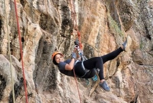 Cusco: Cachimayo Adventure Circuit med skybike og rappel