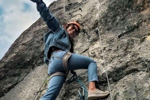 Cusco: Cachimayo Adventure Circuit med skybike og rappel