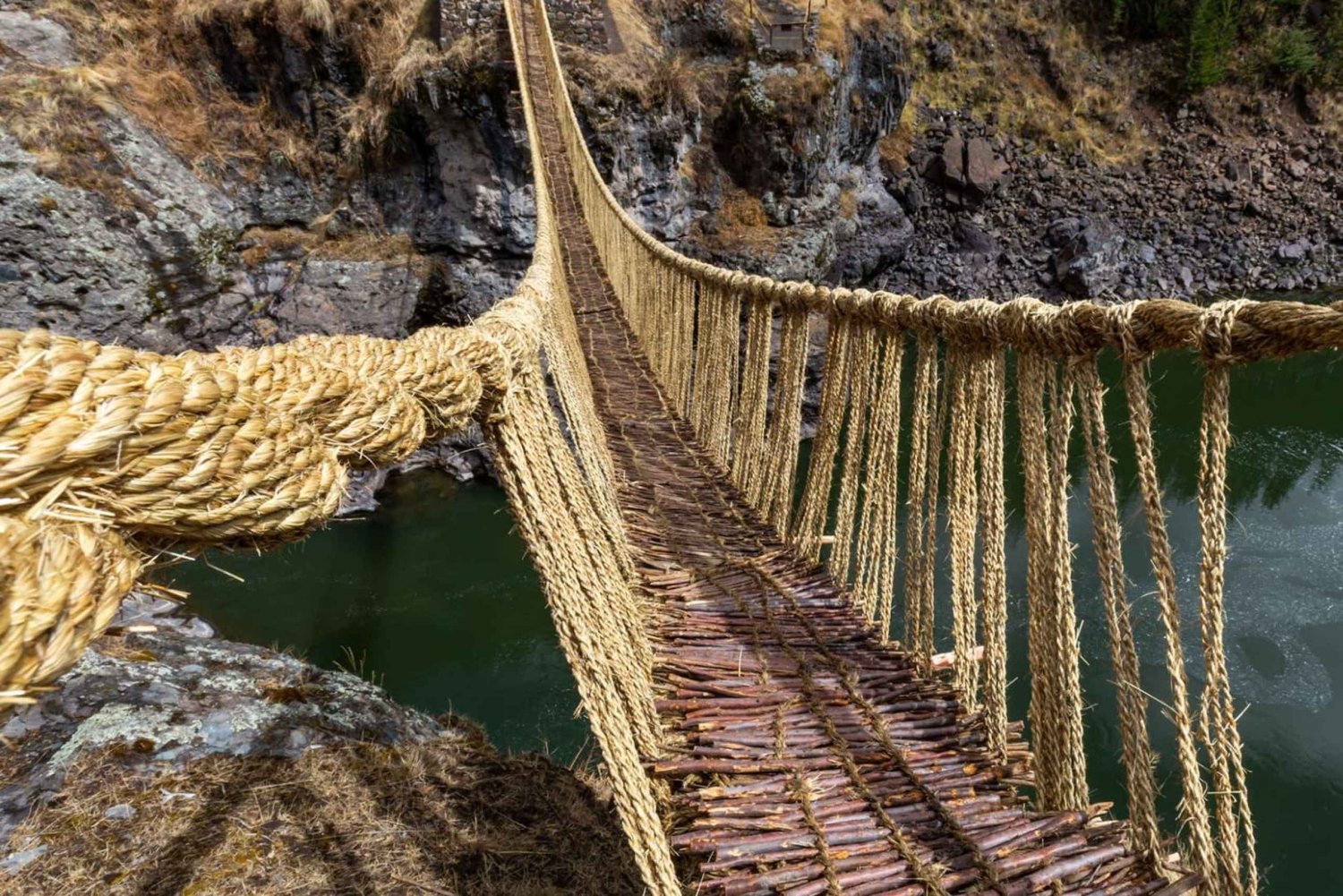 Cusco: Utflukt til Queswachaka + Fire andinske laguner 1 dag