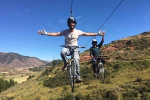 Cusco: Extreme Sky Bike and Rappelling Adventure